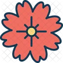 Blooming Flower Lotus Icon