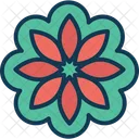 Blooming Decoration Flower Floral Icon