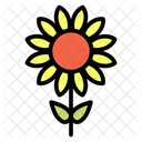 Floral Flower Garden Icon