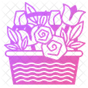 Flower Basket  Icon