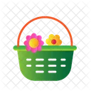 Flower Basket  Icon