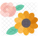 Flowers Ceramic Art Icon