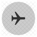 Flugzeug Modus Symbol