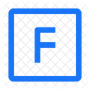 Fluorine  Icon