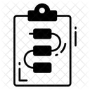 Flussdiagramm Diagramm Netzwerk Symbol