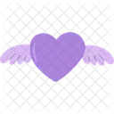 Flying Heart  Icon