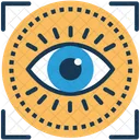 Optical Recognition Focus Icon