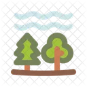 Woods Weather Nature Icon