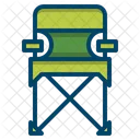 Folded Chair  Icon