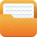 File Folder Storage Icon