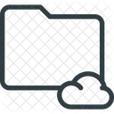 Folder Directory Cloud Icon