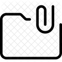 Folder Attachement Folder Attach Document Icon