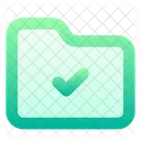 Folder check  Icon