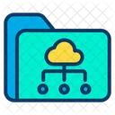 Folder Cloud  Icon