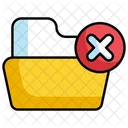 Folder reject  Icon