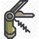 Folding Knife Penknife Jackknife Icon