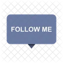 Follow Me Bubble  Icon