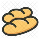 Food Baguette Bread Icon