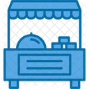 Food Kiosk Market Icon