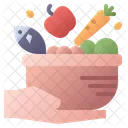 Food Hand Harvest Icon