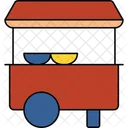 Food Cart Icon Icon