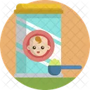 Baby Feeding Child Icon