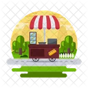 Food Cart Food Stall Street Food Icon