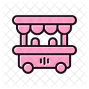 Food Stall Food Cart Icon