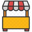 Kiosk Food Stand Icon