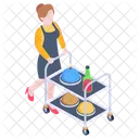 Food Trolley  Icon