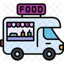 Food Truck Food Vector アイコン