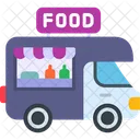 Food Truck Food Vector アイコン