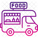 Food Truck Food Vector アイコン