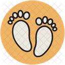 Foot Steps Prints Icon