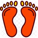 Foot Footprint Footsteps Icon