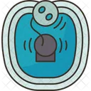 Foot Spa Vibrating Icon