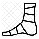 Foot Fracture Foot Injury Medical Treatment Icône