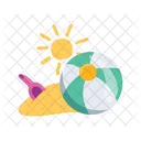 Beach Summer Sea Side Icon