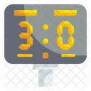 Football Scoreboard Scoreboard Soccer Icon