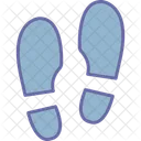 Footprint Human Trace Icon