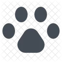 Dog Footprint Paw Icon