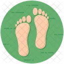 Footprints Footmark Footstep Icon