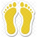 Footprints Footsteps Footmarks Icon