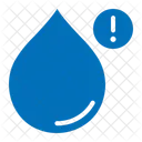 Forbidden Water Drop Liquid Icon