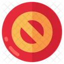 Forbidden Stop Prohibition Icon