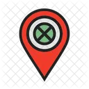 Location Pin Site Venue Icon