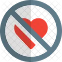 Forbidden Love No Love Stop Love Icon