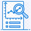 Forecast Data Prediction Assumption Icône