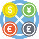 Foreign Exchange Money Icon