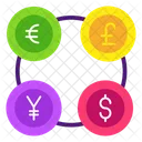 Foreign Trading Money Market Foreign Transaction Icon